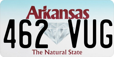 AR license plate 462VUG