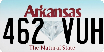 AR license plate 462VUH