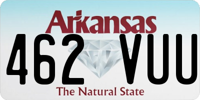 AR license plate 462VUU