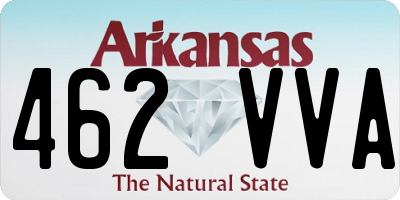 AR license plate 462VVA