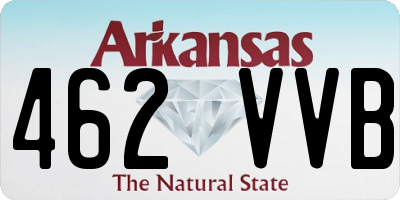 AR license plate 462VVB