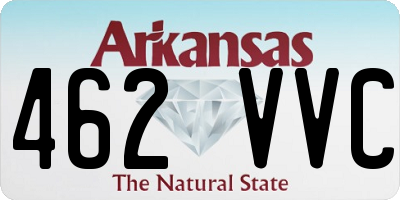 AR license plate 462VVC