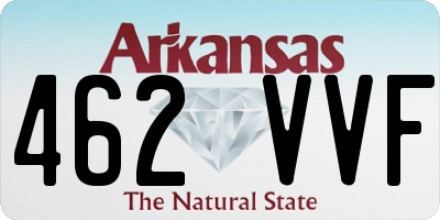 AR license plate 462VVF