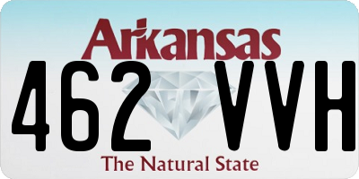 AR license plate 462VVH