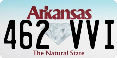 AR license plate 462VVI