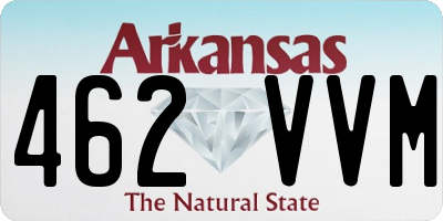 AR license plate 462VVM