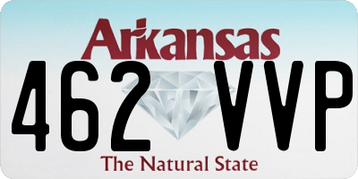 AR license plate 462VVP
