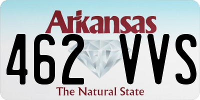AR license plate 462VVS