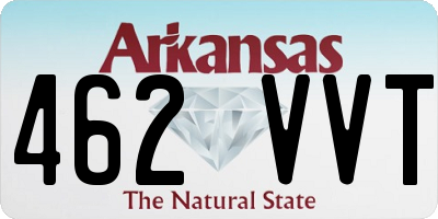 AR license plate 462VVT