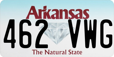 AR license plate 462VWG