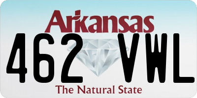 AR license plate 462VWL
