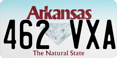 AR license plate 462VXA