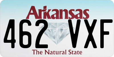 AR license plate 462VXF