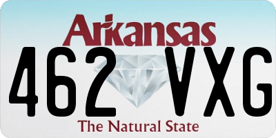 AR license plate 462VXG