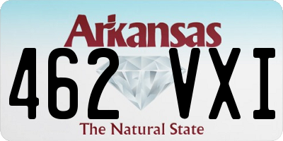AR license plate 462VXI