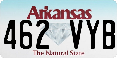 AR license plate 462VYB