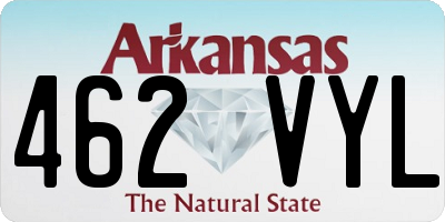 AR license plate 462VYL