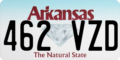 AR license plate 462VZD