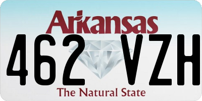 AR license plate 462VZH