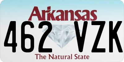 AR license plate 462VZK