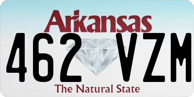 AR license plate 462VZM