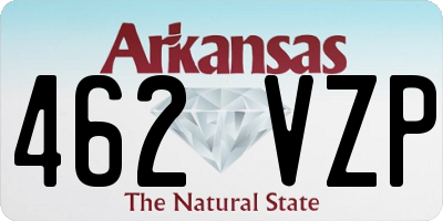 AR license plate 462VZP