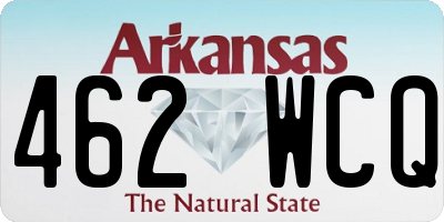 AR license plate 462WCQ