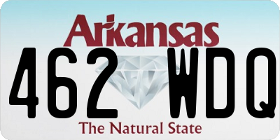 AR license plate 462WDQ
