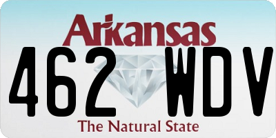 AR license plate 462WDV