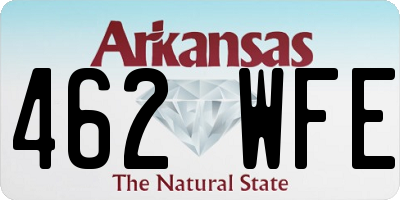 AR license plate 462WFE