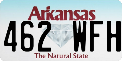 AR license plate 462WFH