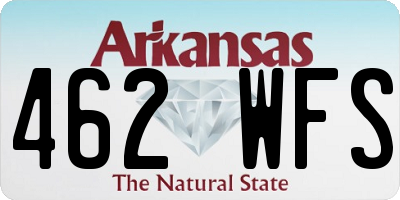 AR license plate 462WFS