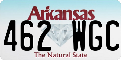 AR license plate 462WGC