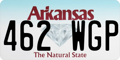 AR license plate 462WGP