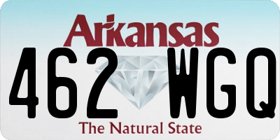 AR license plate 462WGQ