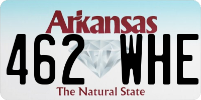 AR license plate 462WHE