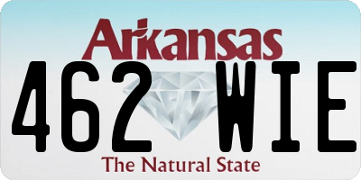 AR license plate 462WIE