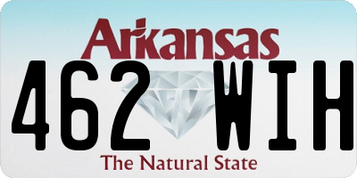 AR license plate 462WIH