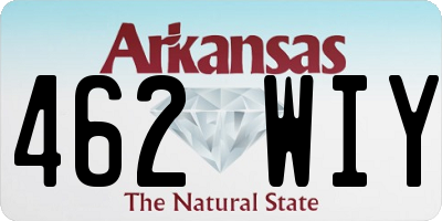 AR license plate 462WIY