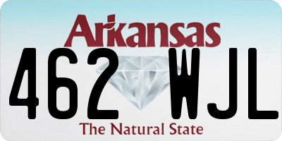 AR license plate 462WJL