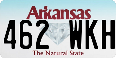 AR license plate 462WKH