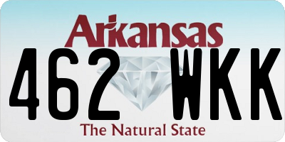 AR license plate 462WKK