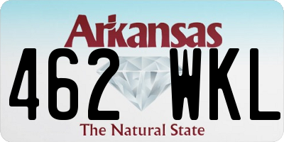 AR license plate 462WKL