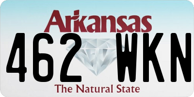 AR license plate 462WKN