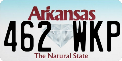 AR license plate 462WKP