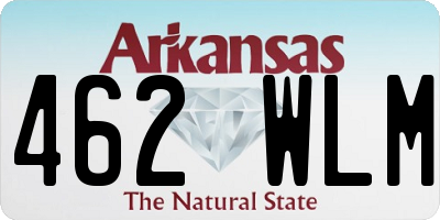 AR license plate 462WLM