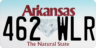 AR license plate 462WLR
