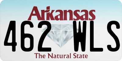 AR license plate 462WLS