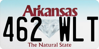 AR license plate 462WLT