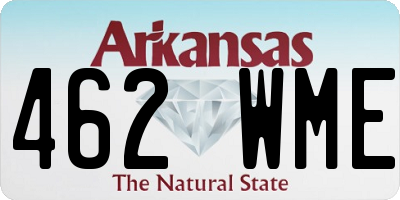 AR license plate 462WME